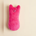 Catnip Kicker Cat Toy in pink, studio shot